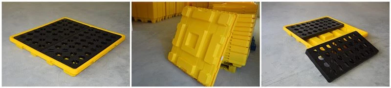 Fluorinated Plastic Spill Pallets Fluorinated Plastic Spill Pallets