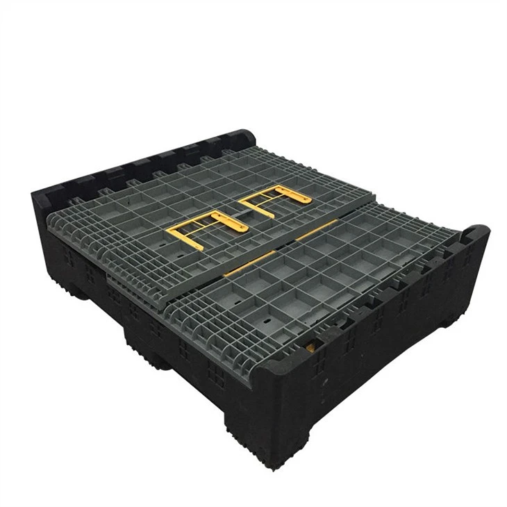 Solid Folding Plastic Bulk Container factory