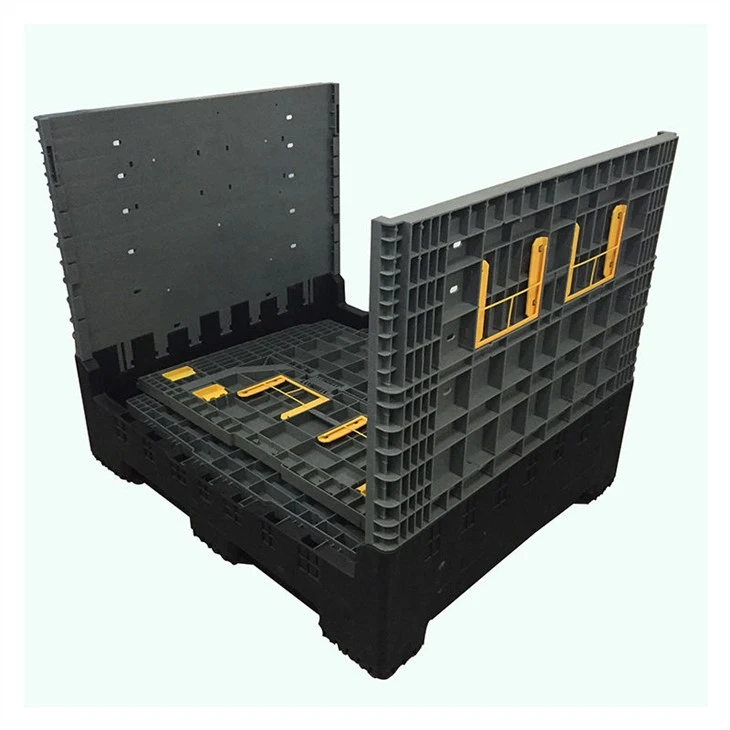 china Solid Folding Plastic Bulk Container